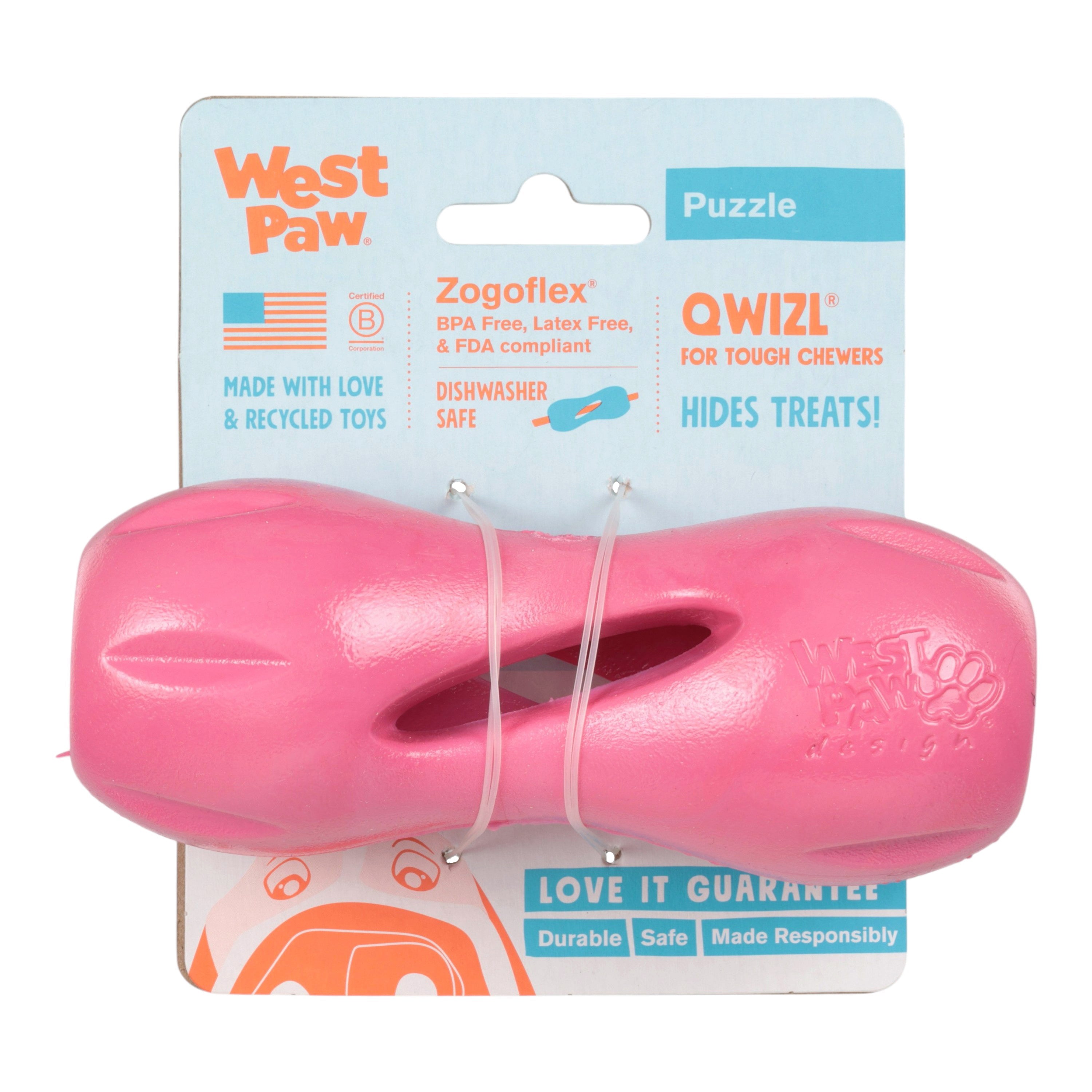 ドッグフード west o- Qwizl® Treat Toy | Dog Treat Toy | West Paw