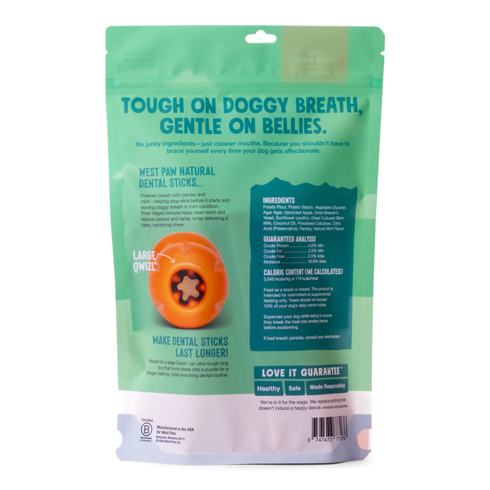 Natural Dental Sticks Large | West Paw