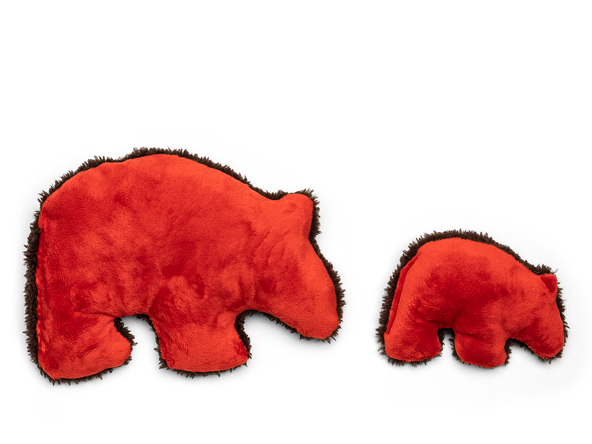 Big Sky Grizzly Dog Plush Toy | Red Dog Toy | West Paw