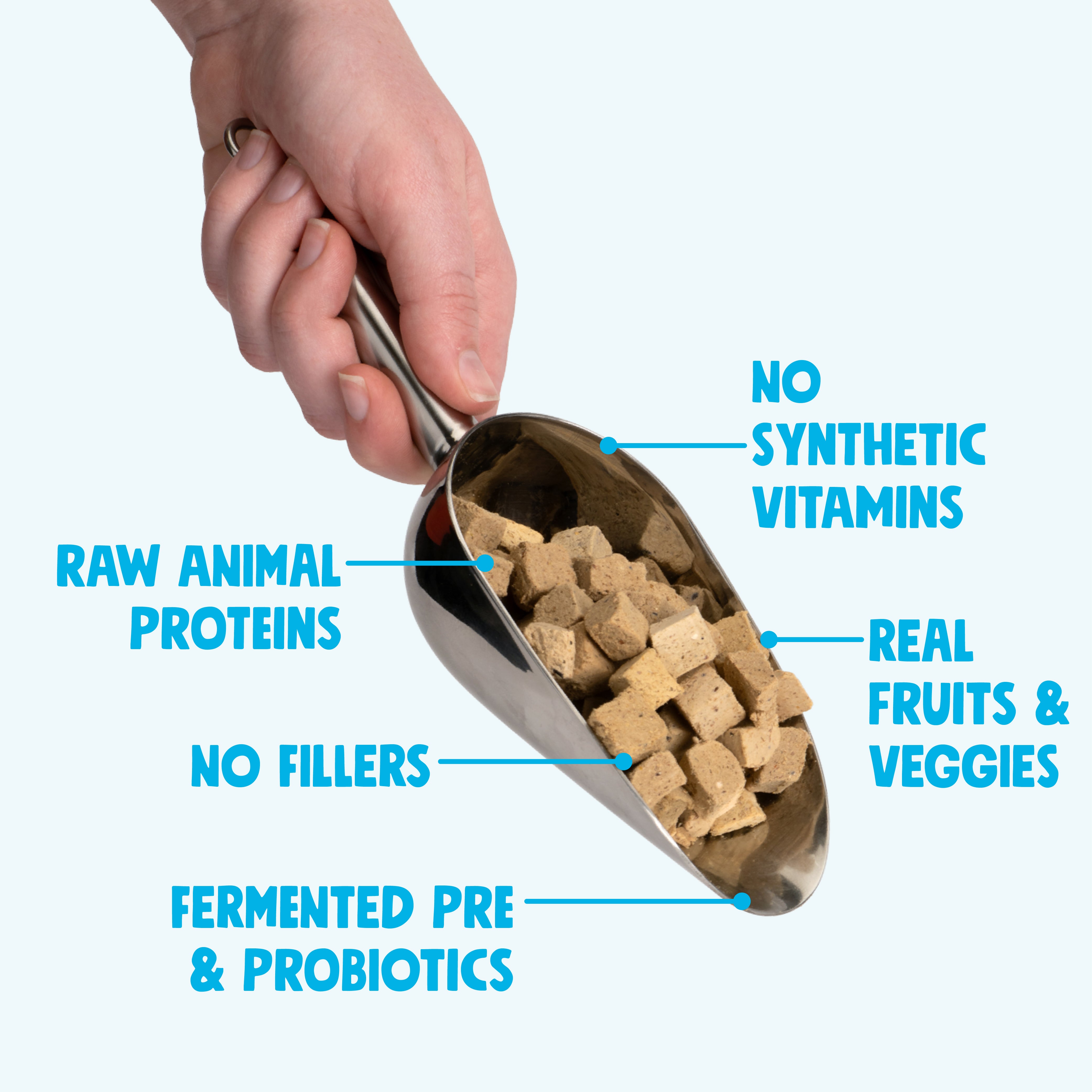 Rawbiotic Bitesª | Freeze-Dried Beef Dog Food Topper | West Paw