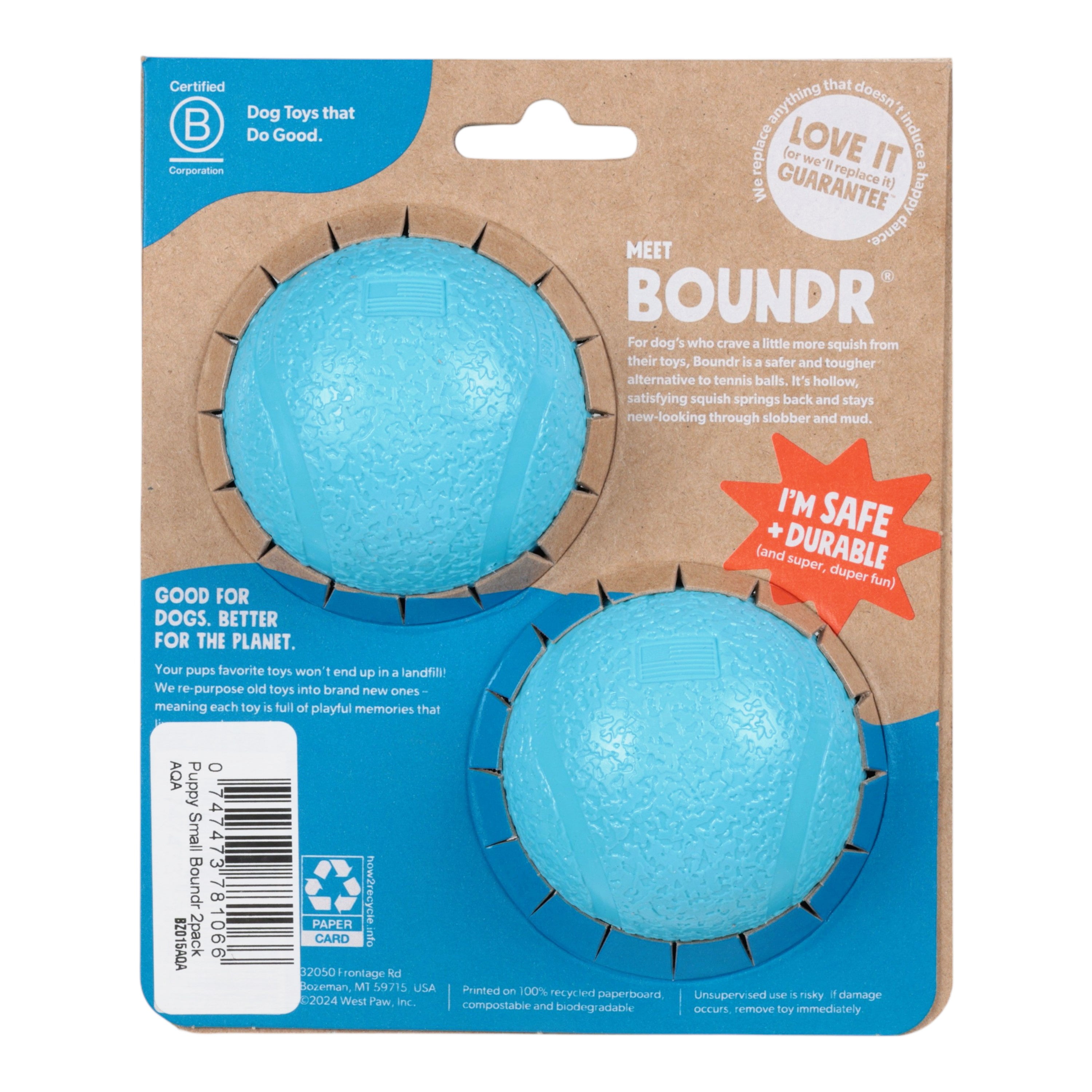 Boundr™| Fetch Toy | Dog Ball Toy | West Paw
