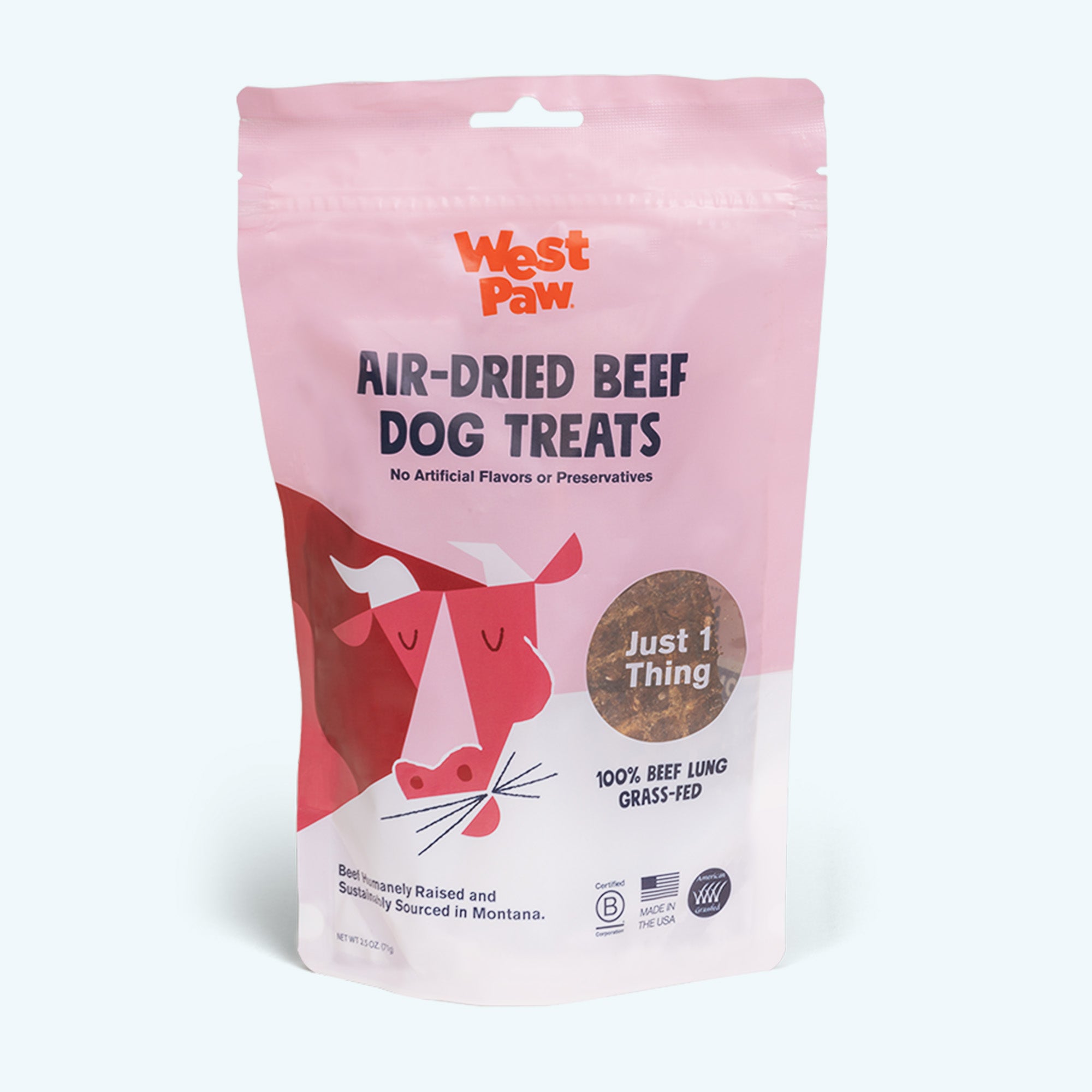 West Paw Air-Dried Bison Lung Dog Treats West Paw Air-Dried Bison Lung Dog Treats