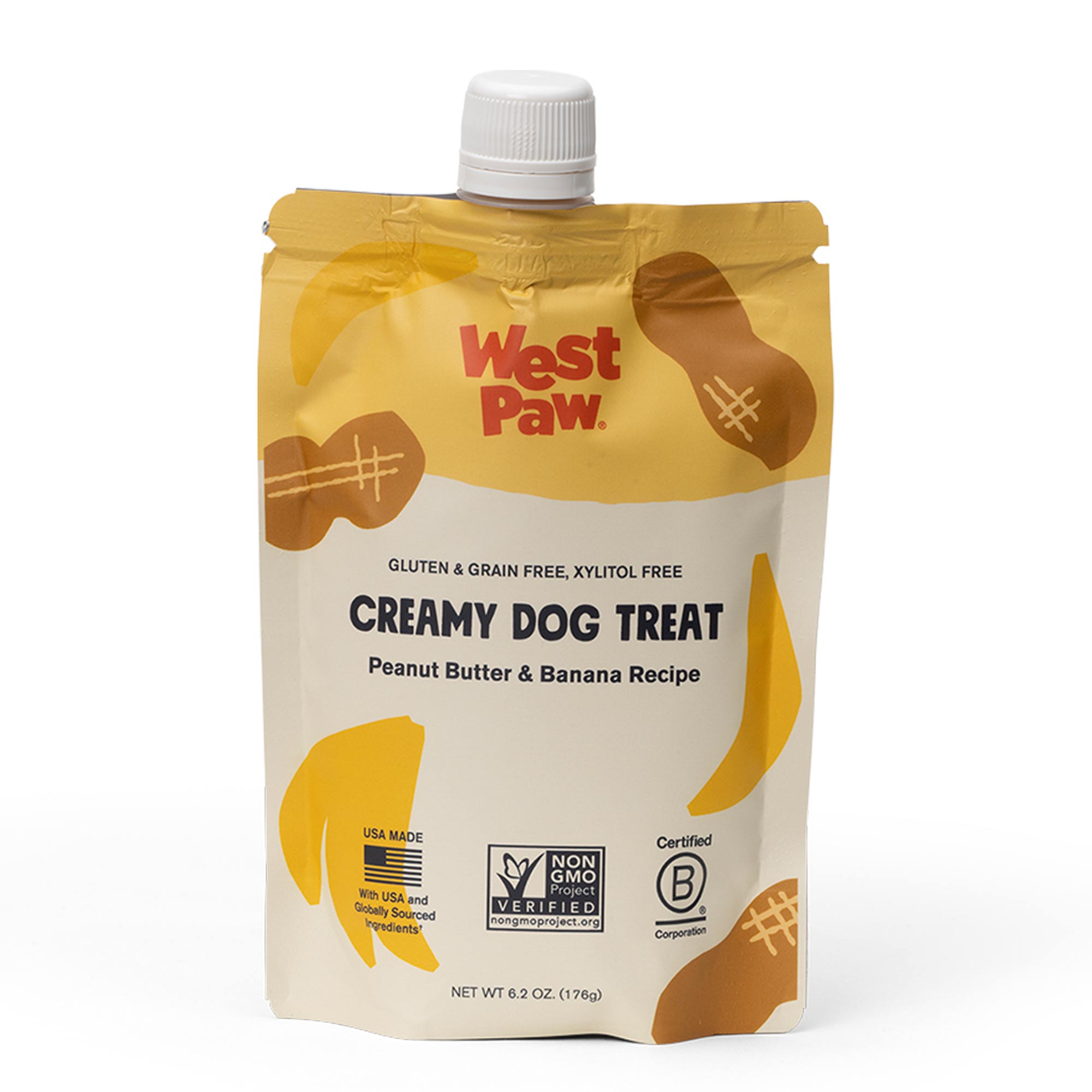 Peanut Butter and Banana Creamy Dog Treat