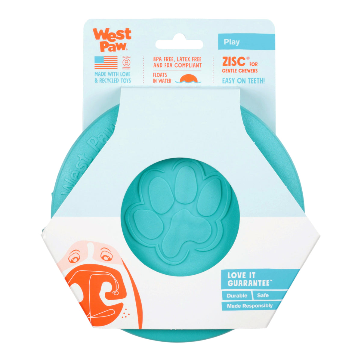 Zisc Teal | West Paw