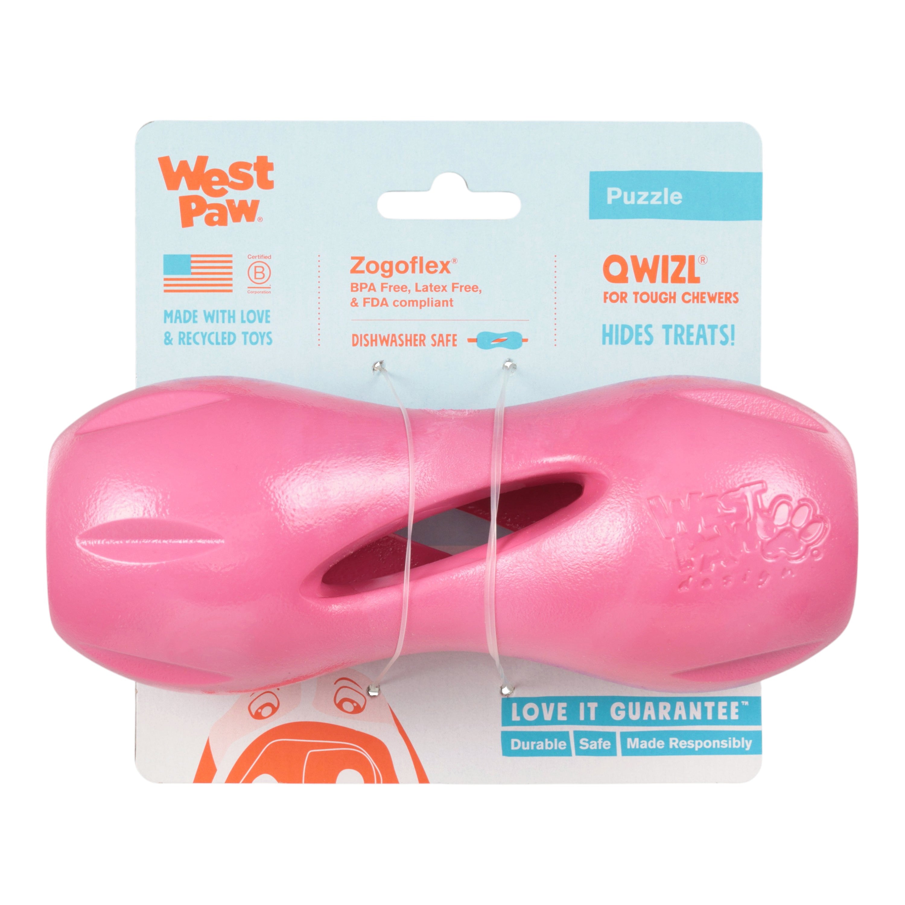 Qwizl® Treat Toy | Dog Treat Toy | West Paw