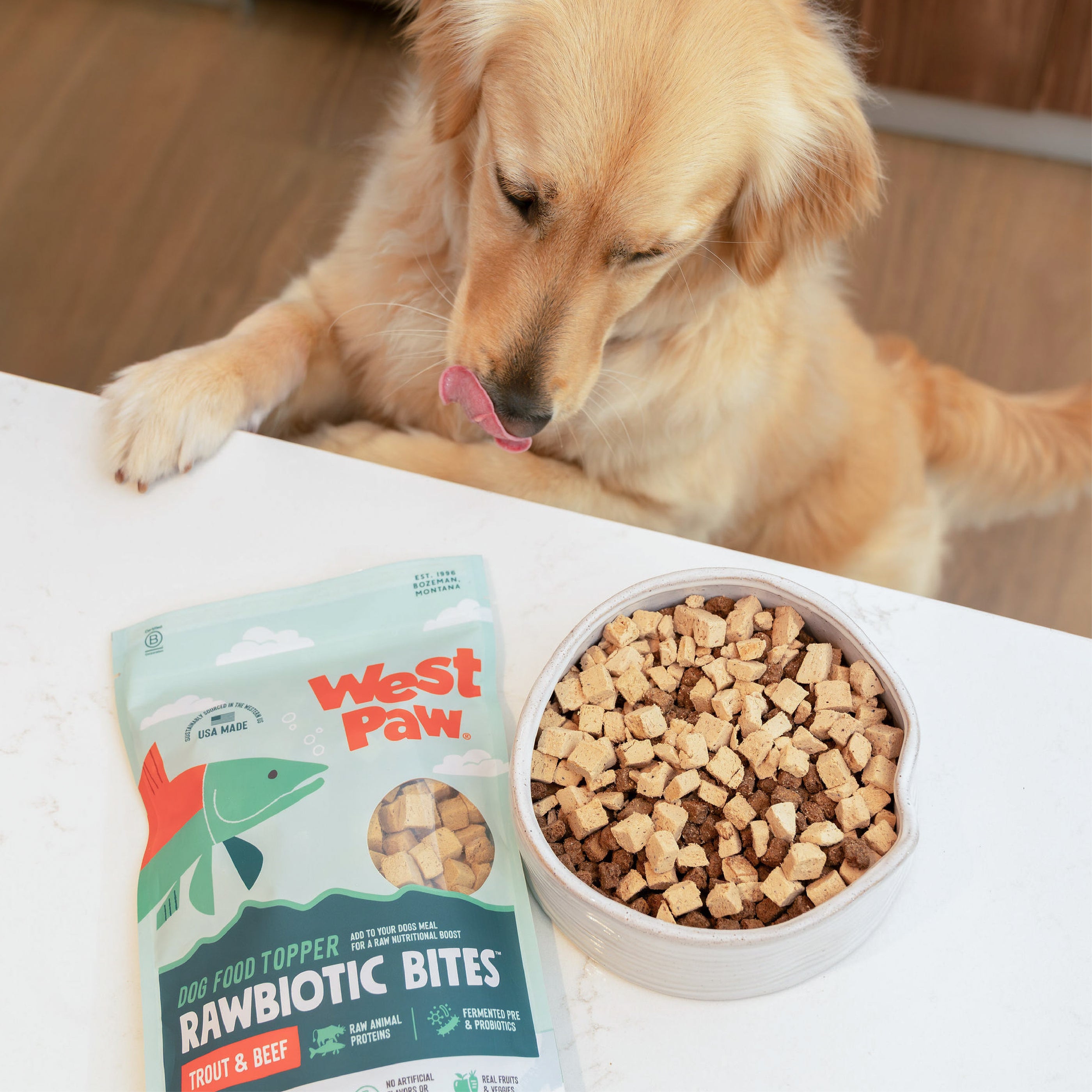 Trout & Beef Dog Food Topper