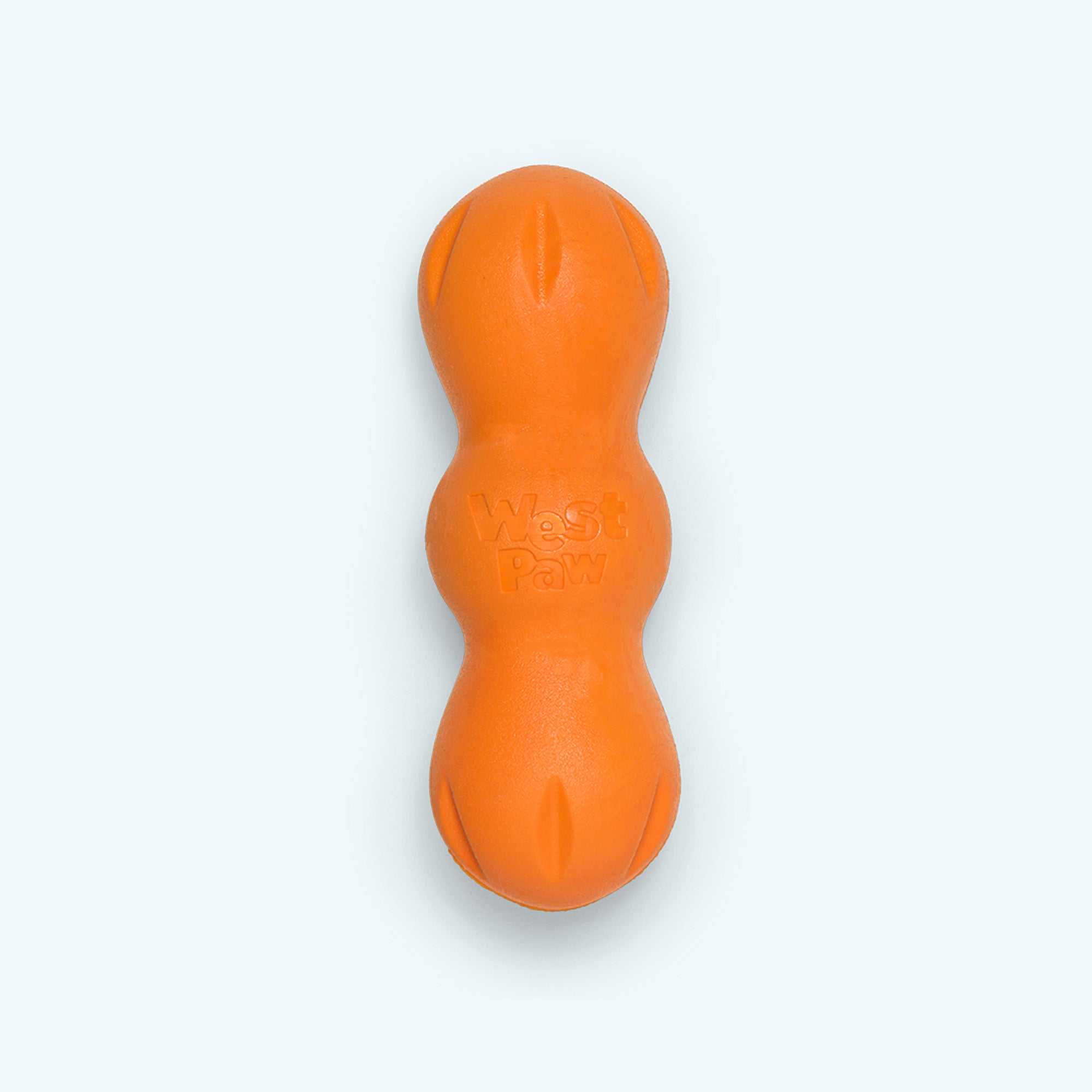 West Paw Rumpus Dog Toy - Tangerine - Small West Paw Rumpus Dog Toy - Tangerine - Small
