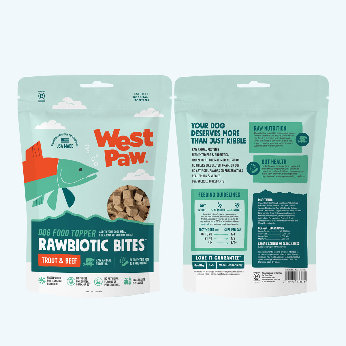 Trout & Beef Dog Food Topper