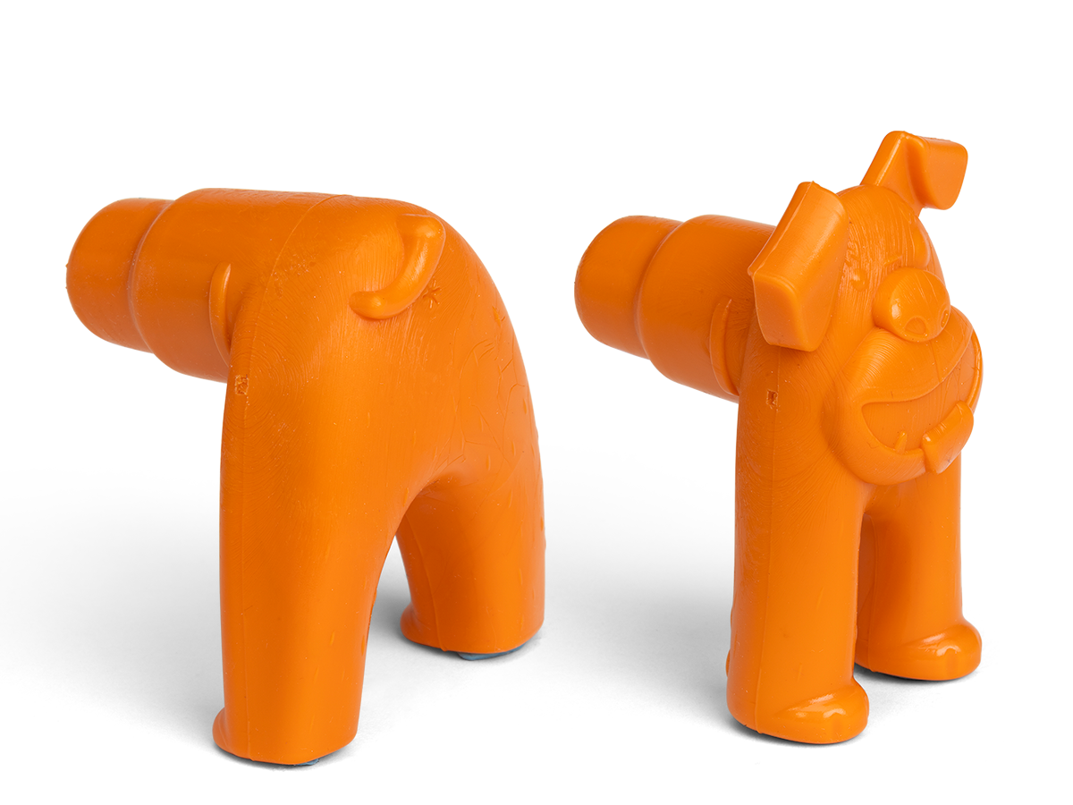 2Pcs Dog Toy Holder Stopper Plastic Topple Dog Toy Compatible With Classic  Sizes X-S To XX-L, Only Plastic Paw Plug Included