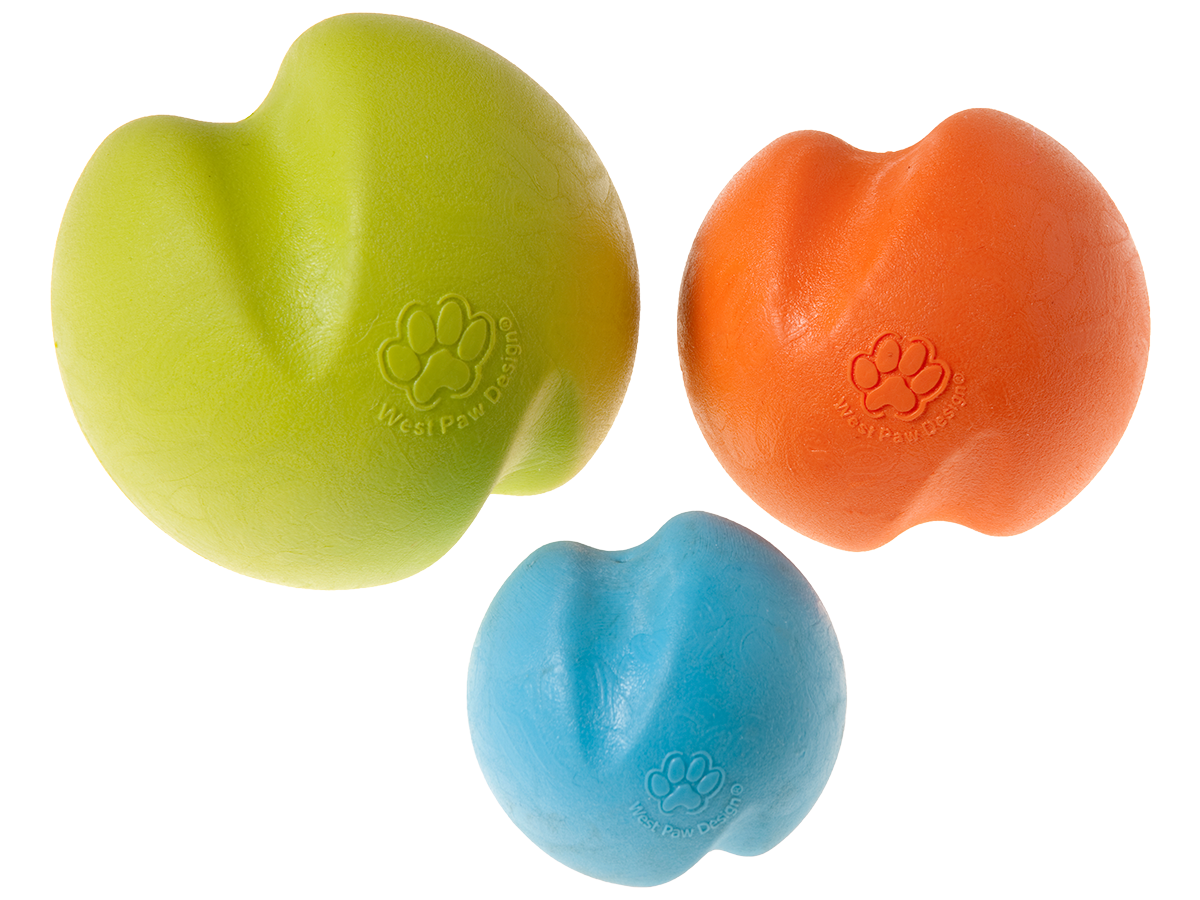 Jive Dog Ball Toys-Three Sizes, Three Colors