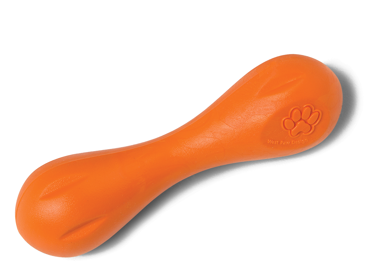 Tangerine Orange Small Hurley Dog Toy