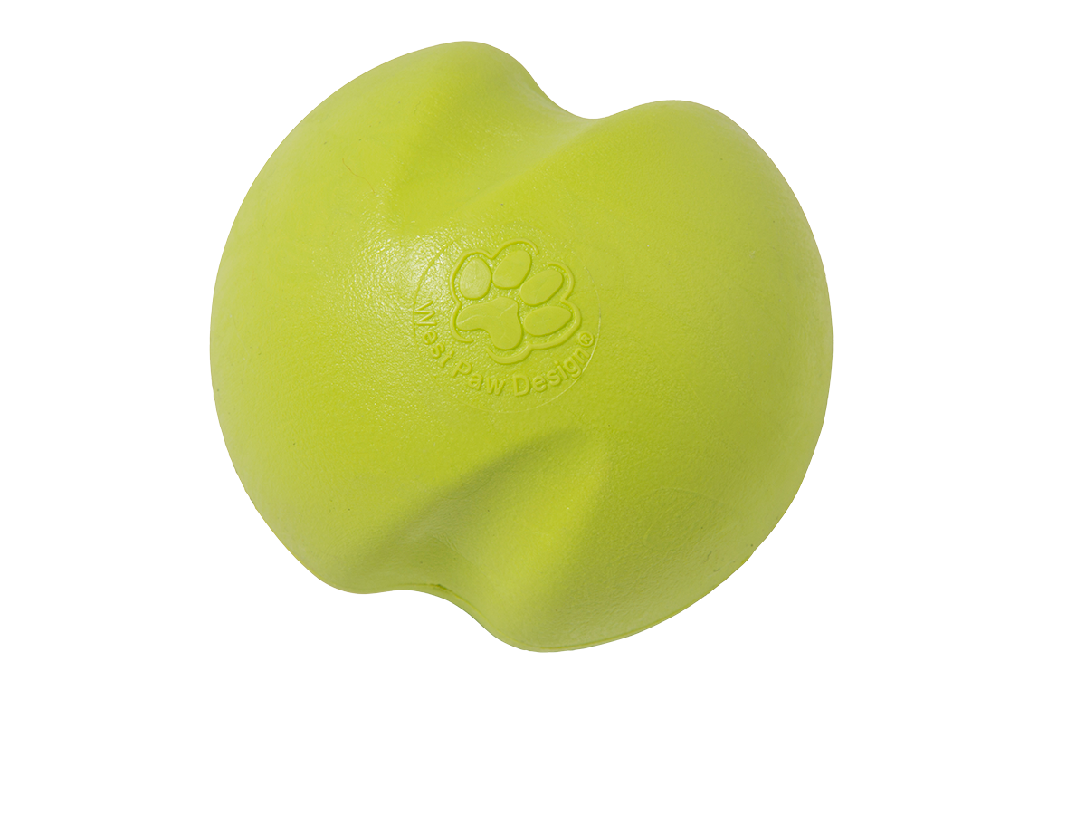 Green Apple Small Jive Dog Ball
