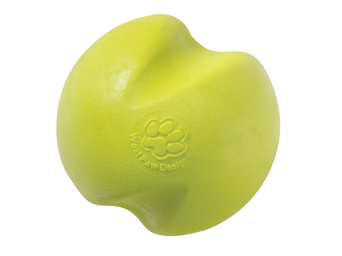 Green Apple Large Jive Dog Ball Toy